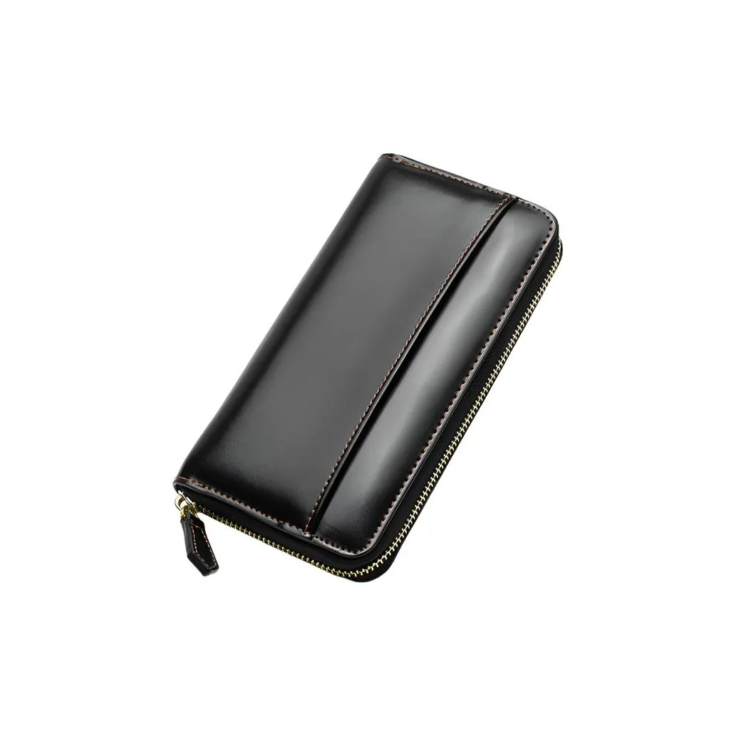 CARTELO ПУ (полиуретан) Кошелек Унисекс Черный Синий Коричневый Яшма