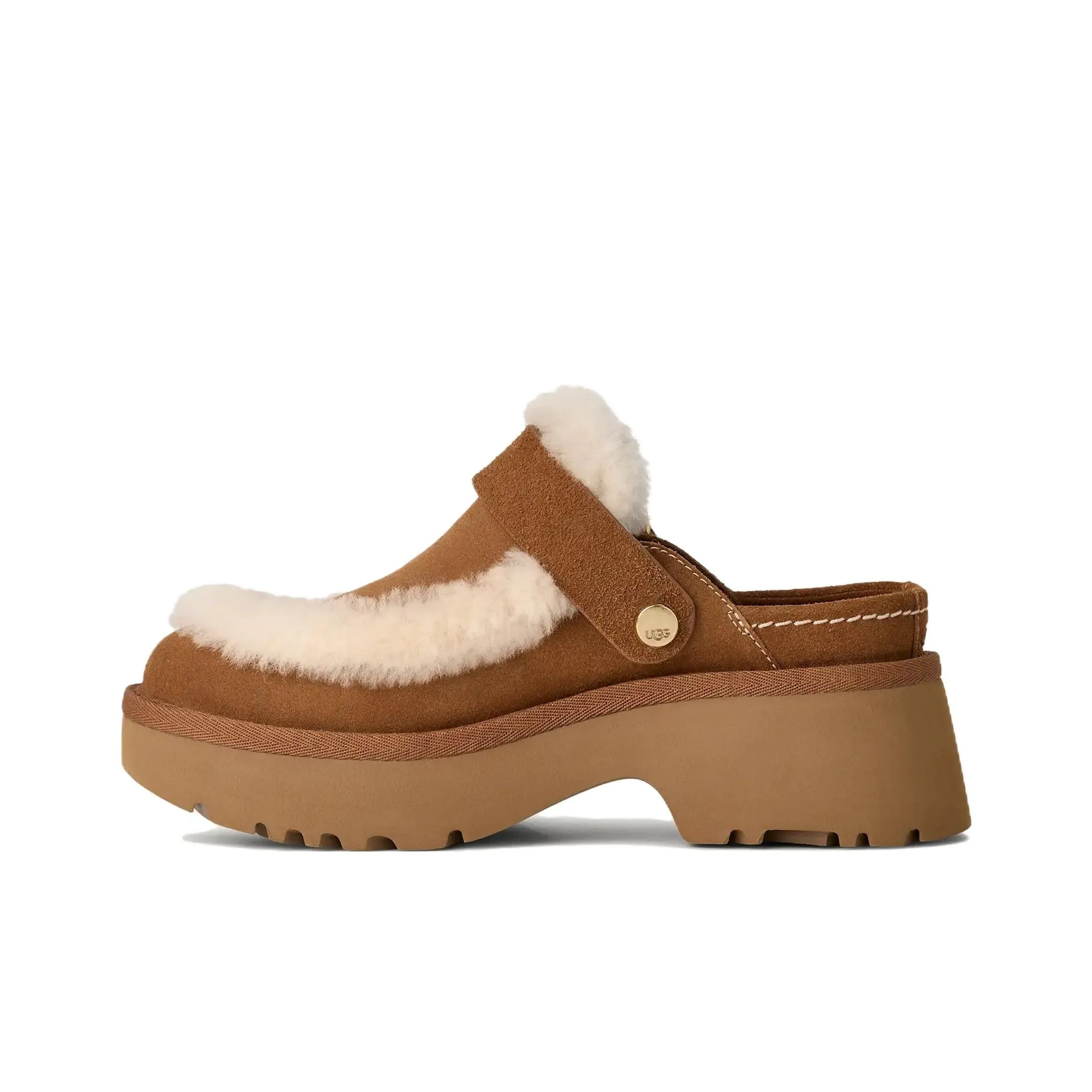 UGG Esmee Clog Повседневная обувь 5 см Женская Каштановая