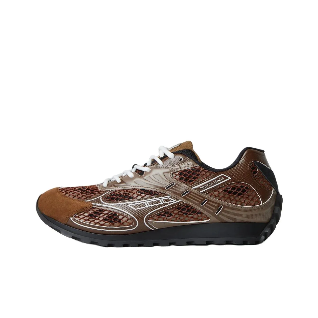 Bottega Veneta Orbit Casual Shoes Men Low Top Brown