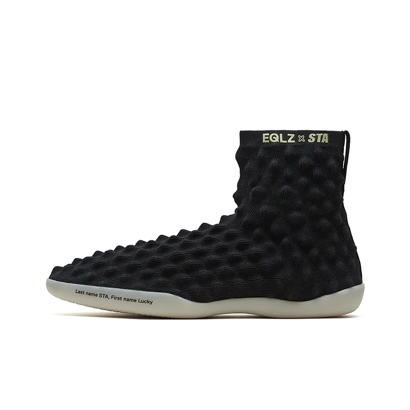 STA 1960 x EQLZ EQUALIZER Высокий Топ Casual Мужской Призрак Черный