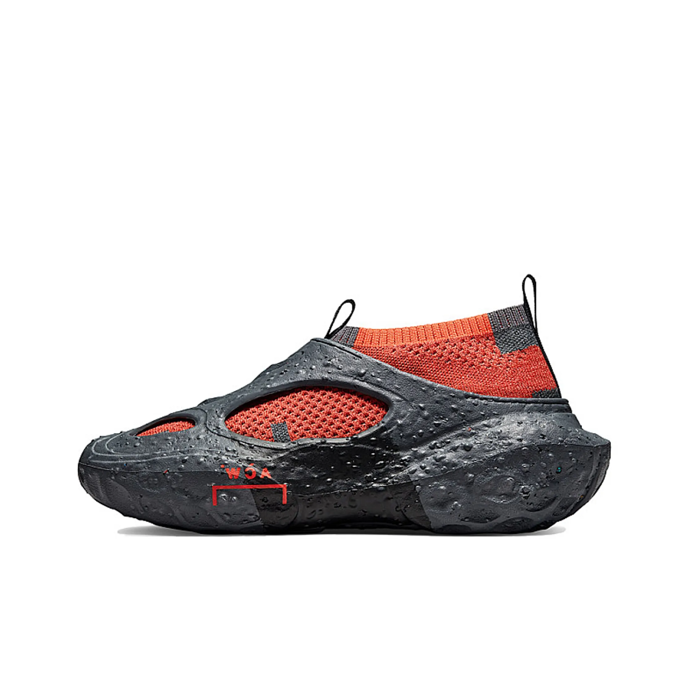 Converse X A Cold Wall Sponge Crater 'Dark Grey Tangerine Tango' Sneakers