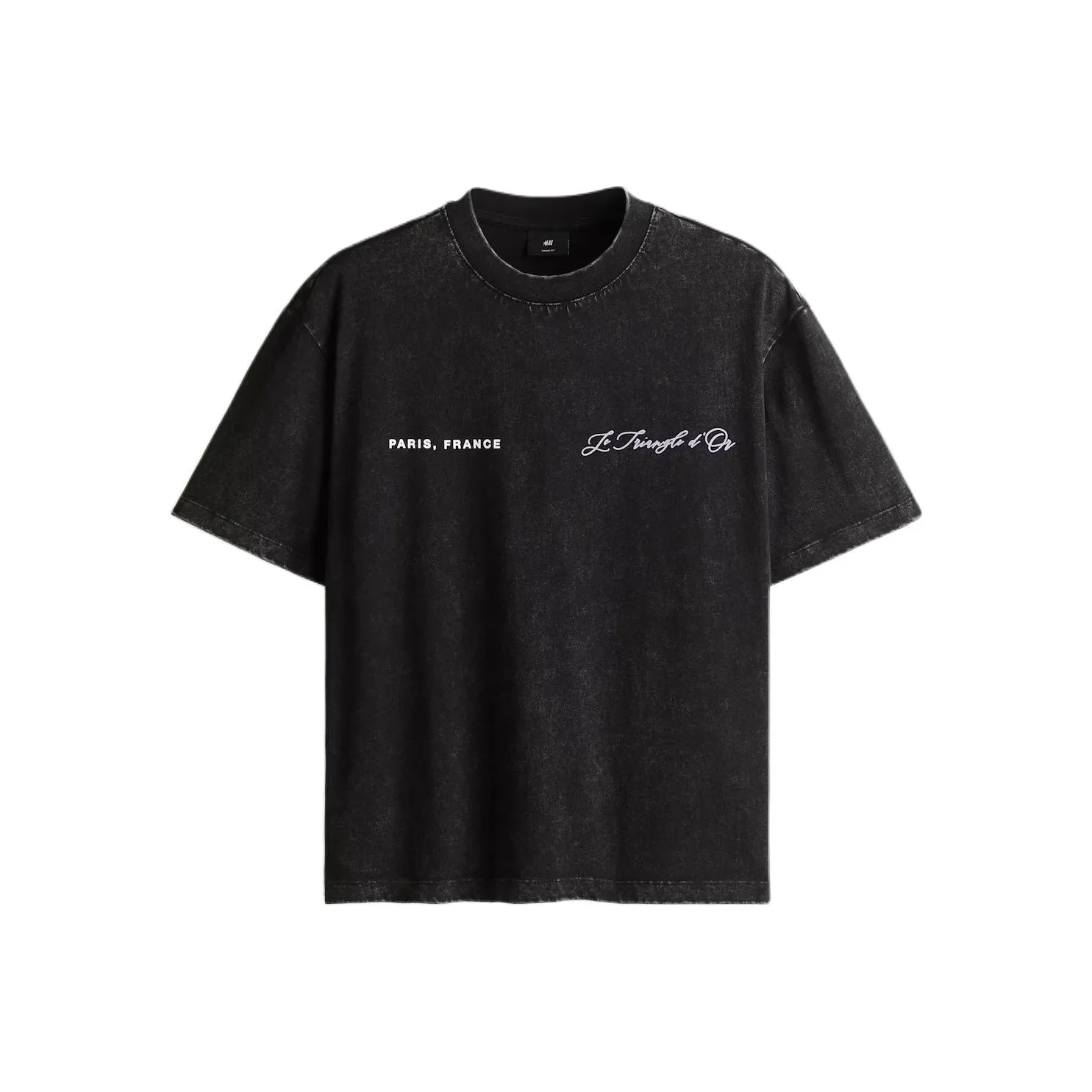 H M Черные Мужские T-рубашки