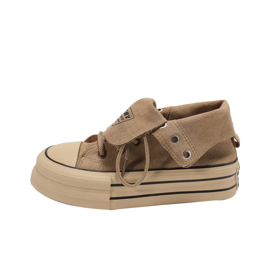 Yue Elsa Устойчивый к истиранию Легкий And Дышащий Высокие Кеды Женские