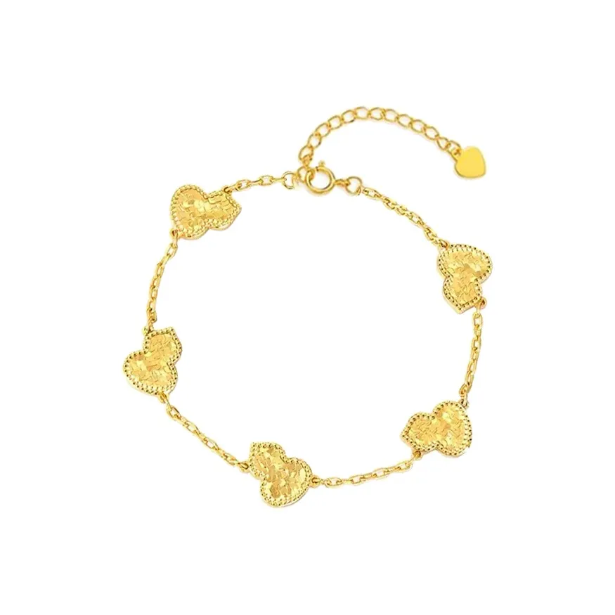 Rhymes Золотой Покрытый Медный Браслеты Женские