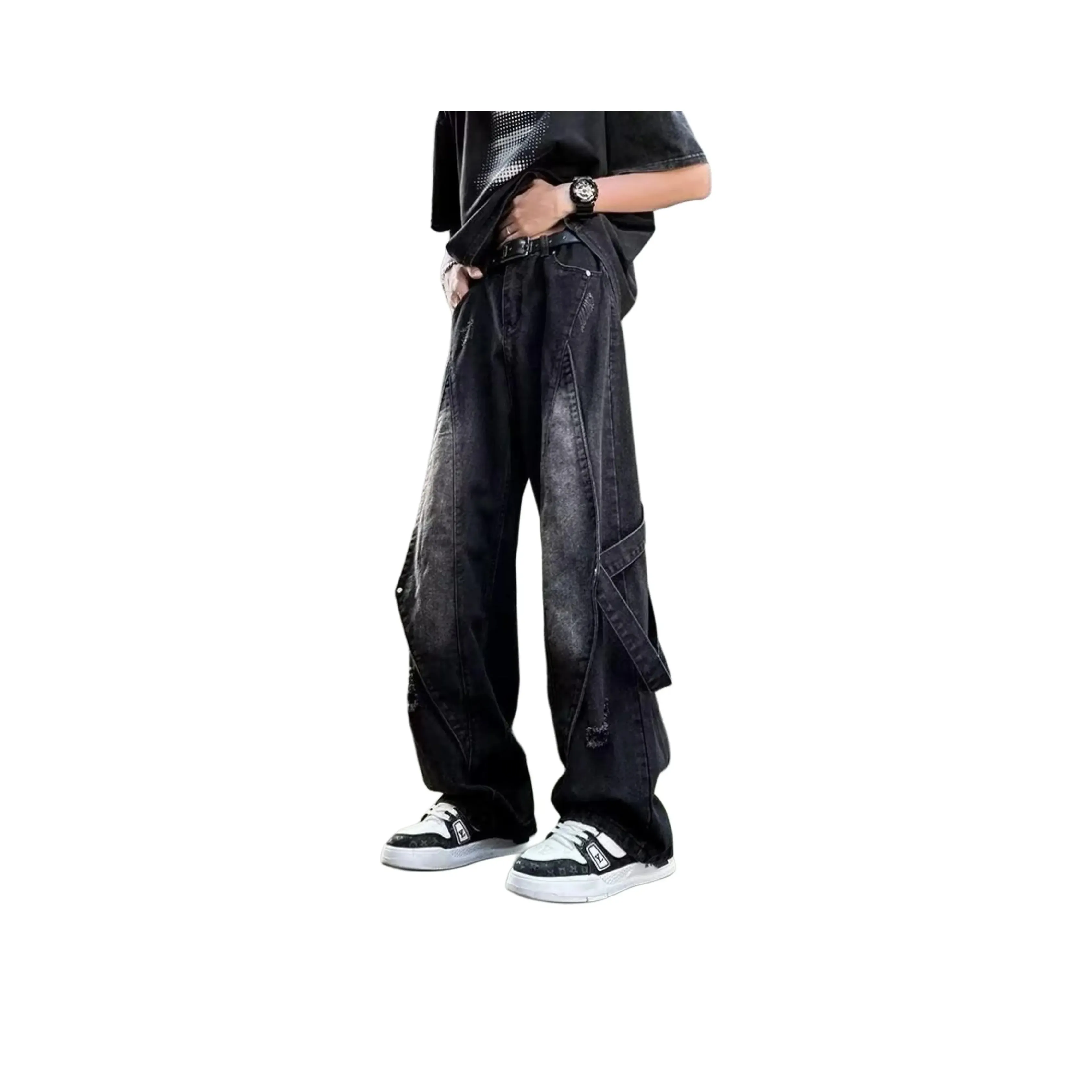 PAINT STAIN Унисекс Джинсы