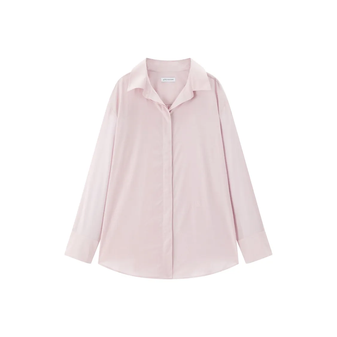 PEACEBIRD Пыль Розовый Женские Рубашки