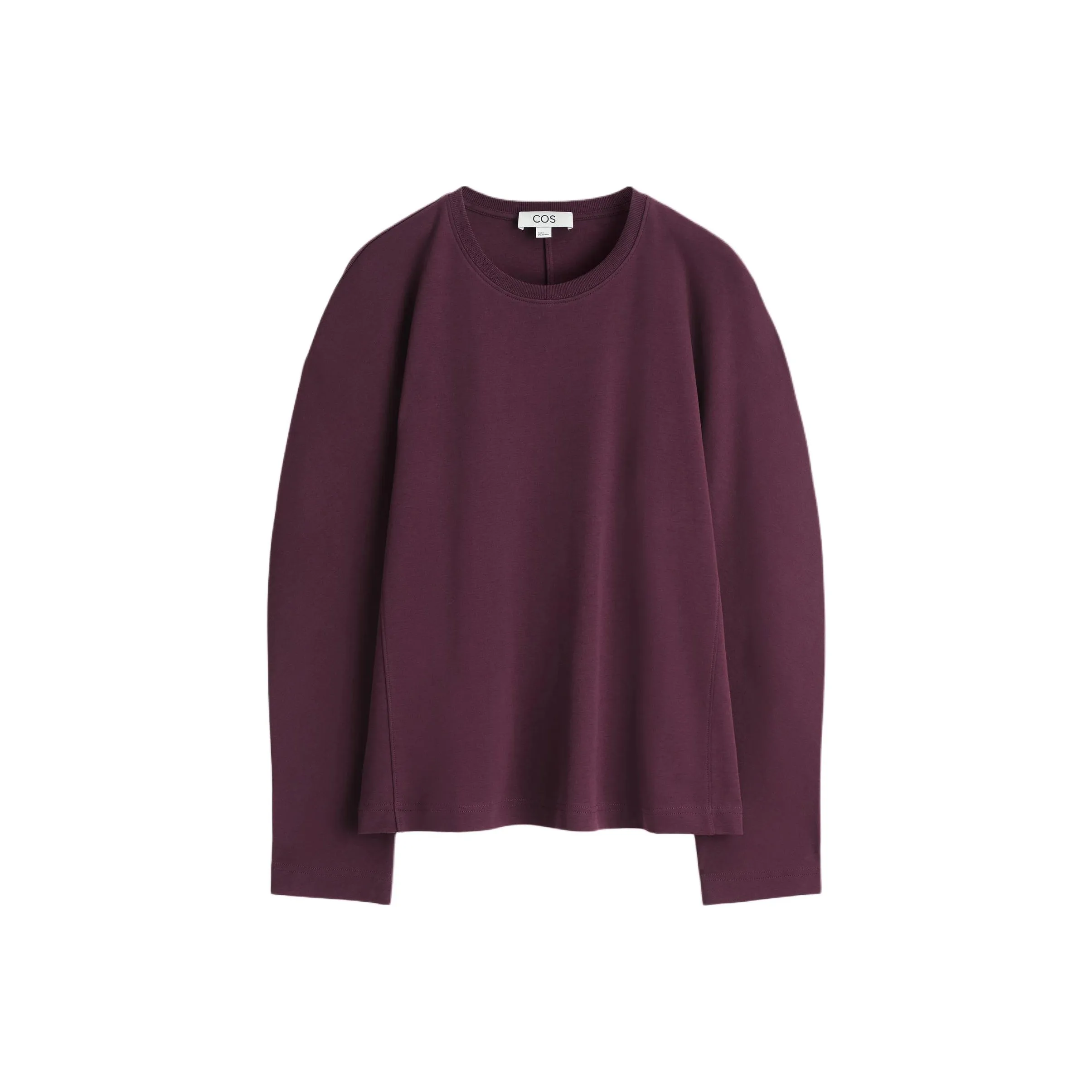 COS Темно-красные женские T-рубашки
