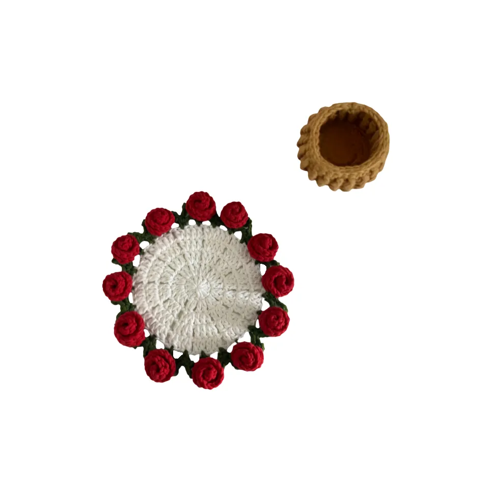 Cute Chip Розовый Одеяло Готовый товар And Материал с Трикотажная ткань Вязаные ткани Вышивка