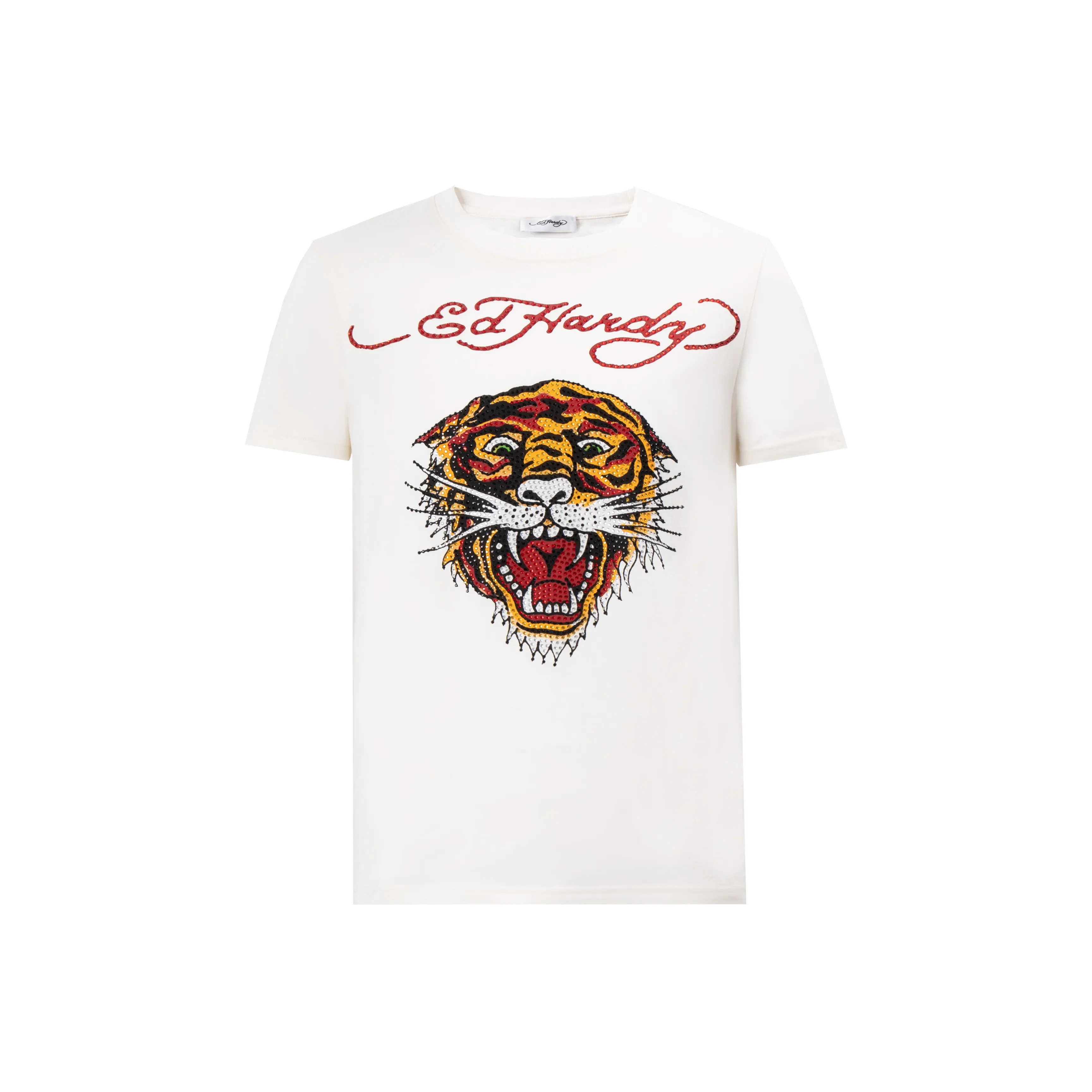 Ed Hardy Белый Унисекс T-рубашки