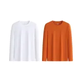 2팩 [화이트+엠마 오렌지]