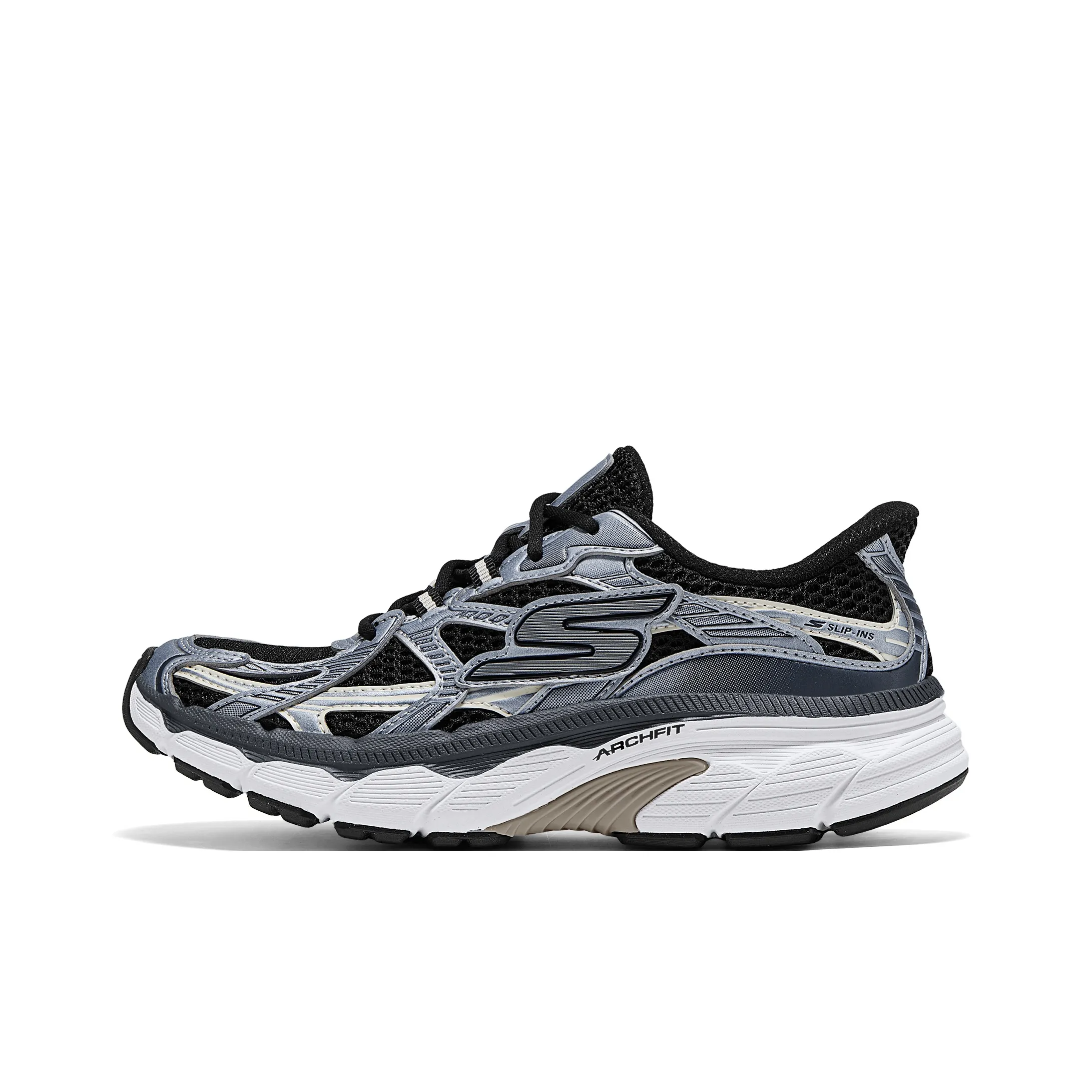 Skechers WOMEN'S GO Series Низкие Беговые Кроссовки Женские Черные