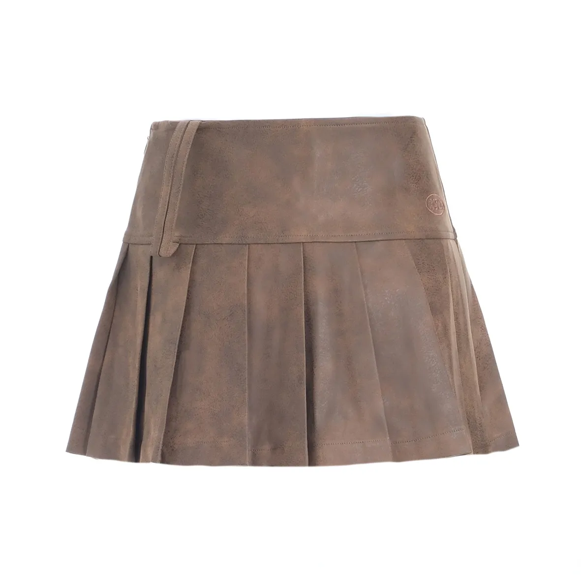 MJB Кожаные короткие юбки женские