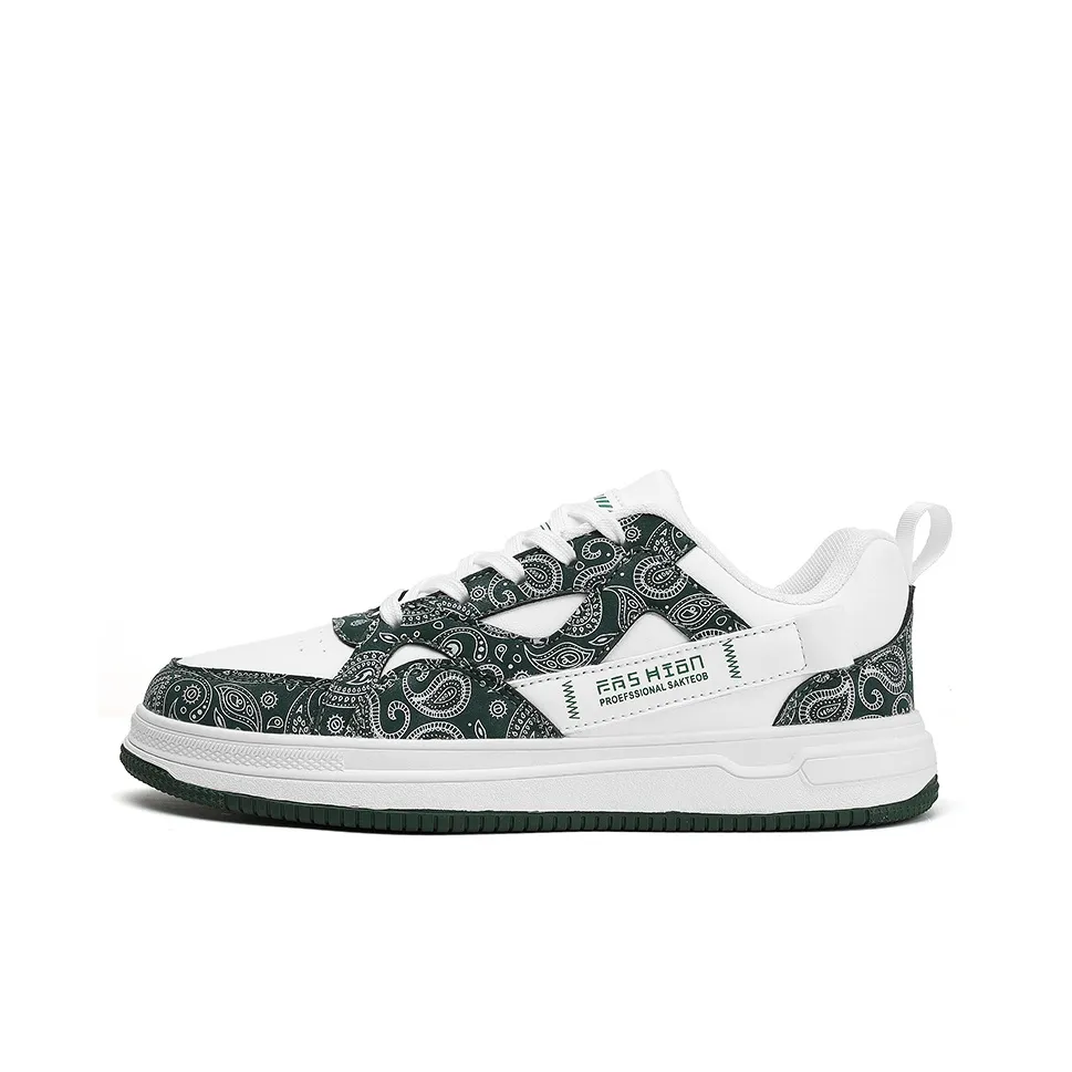 CAMOSI Устойчивый к истиранию противоскользящий низкий топ большой размер повседневный дышащий модный универсальный обувь для скейтбординга мужская