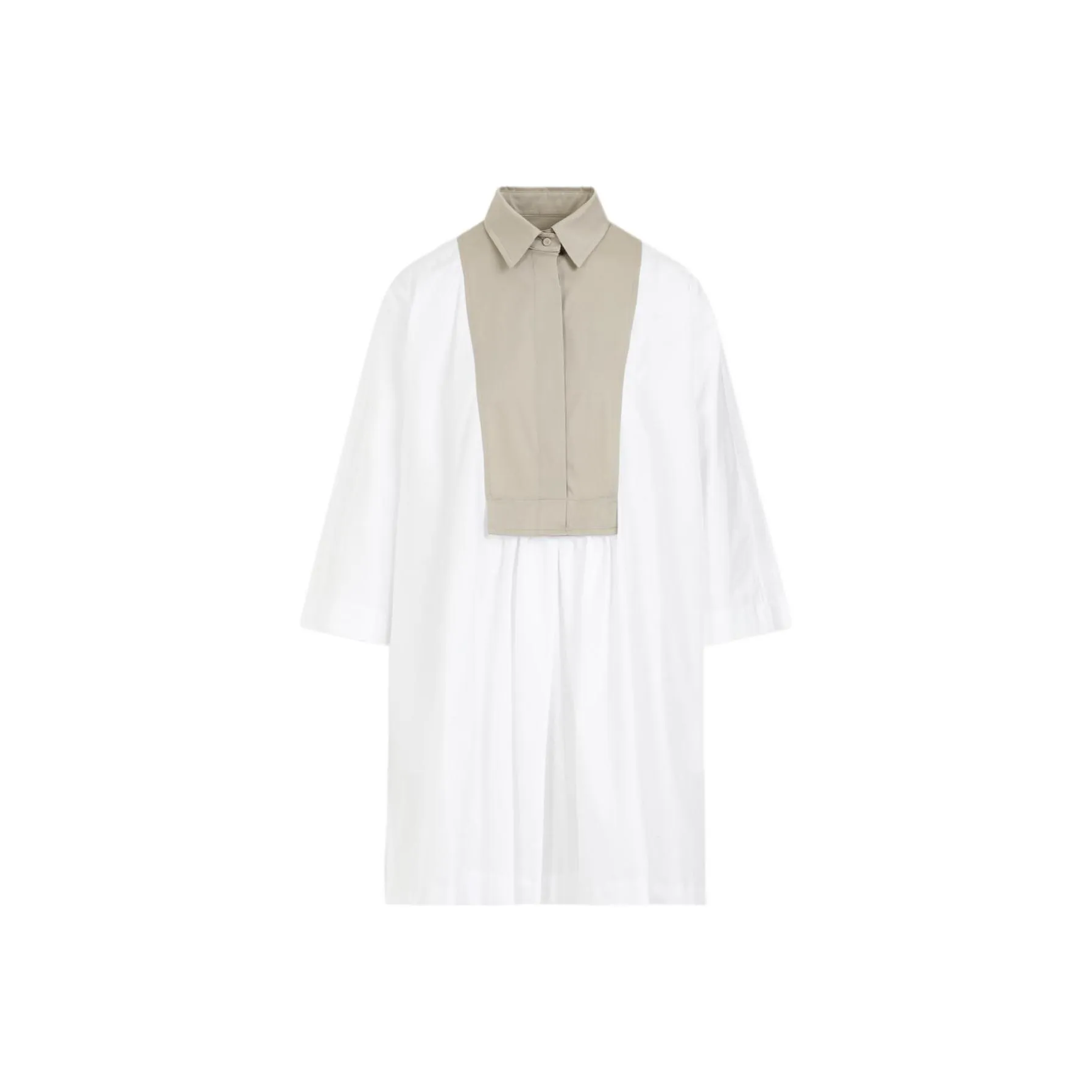 MaxMara Короткий рукав Платье Женское Белое