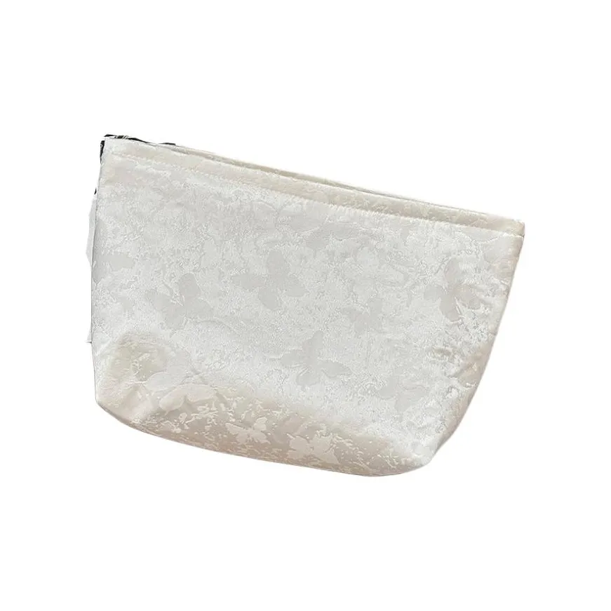 TLXT New Arrival Premium Jacquard Большая емкость Портативная Путешественная косметичка для туалетных принадлежностей Косметичка для хранения