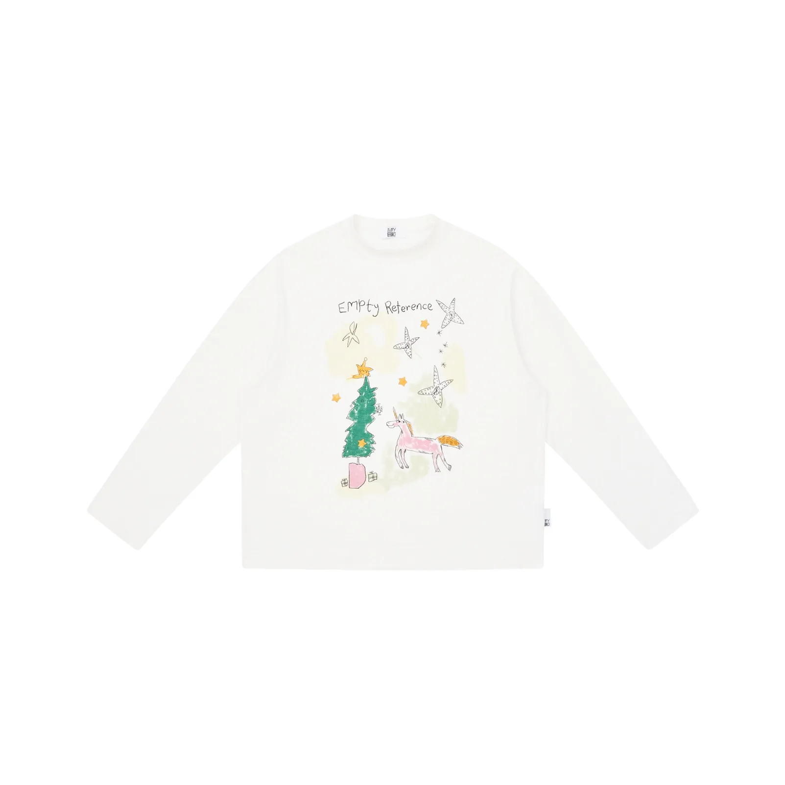 EMPTY REFERENCE Белый Унисекс T-рубашки