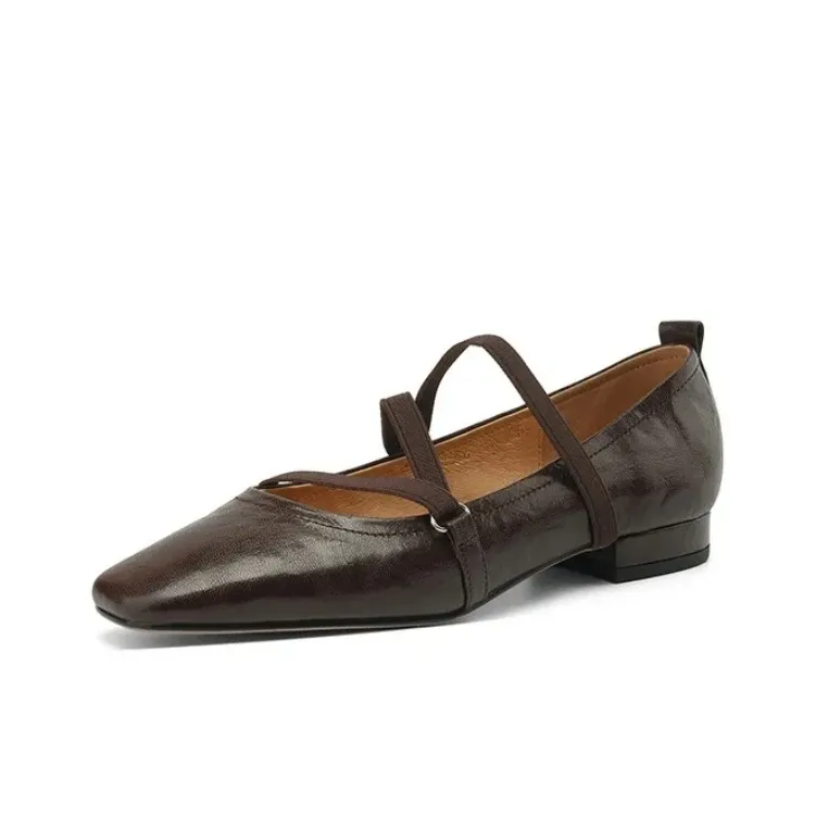 PARK DANCE Туфли Mary Jane с плоской подошвой Женские