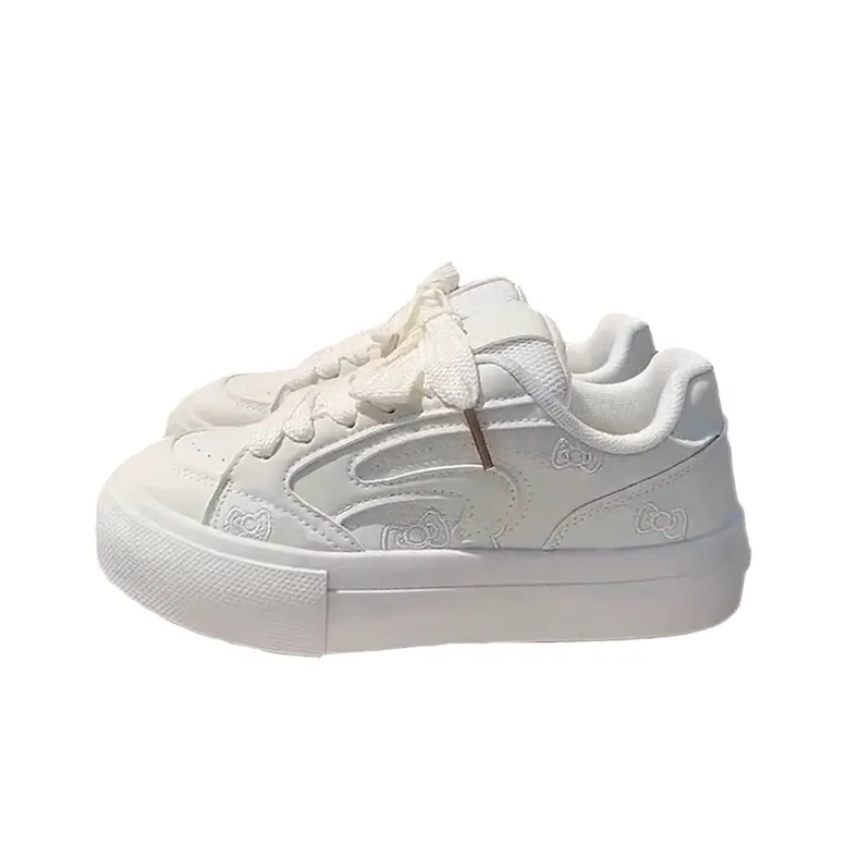 CHERRY KALIKA Устойчивые к истиранию Легкие Увеличивающие Высоту Низкие Кроссовки для Скейтбординга Женские Бабочка Бежевый