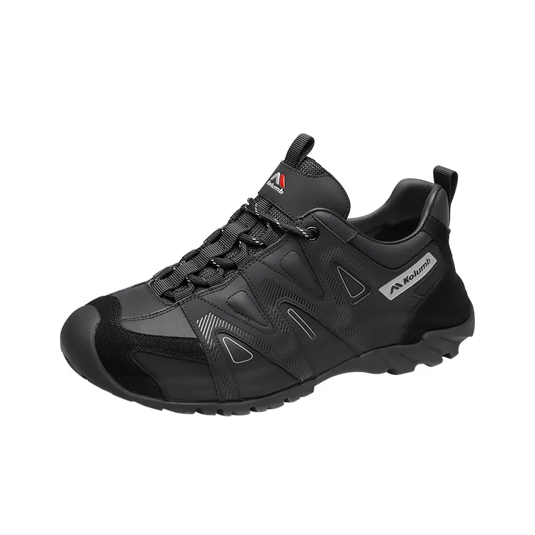 KOLUMB Высота Увеличивающая Легкий Низкий Топ Повседневный Мужской Черный