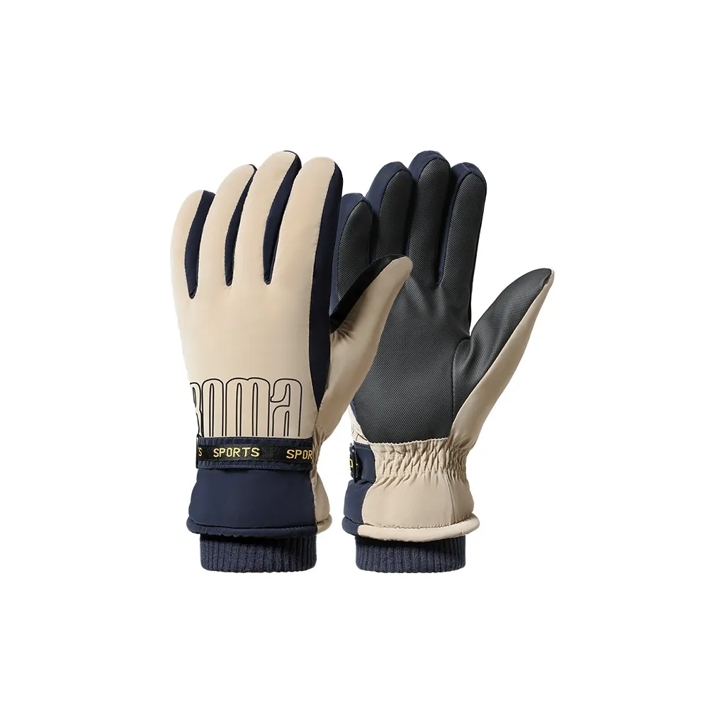 NANJIREN Утолщенные лыжные перчатки для мужчин
