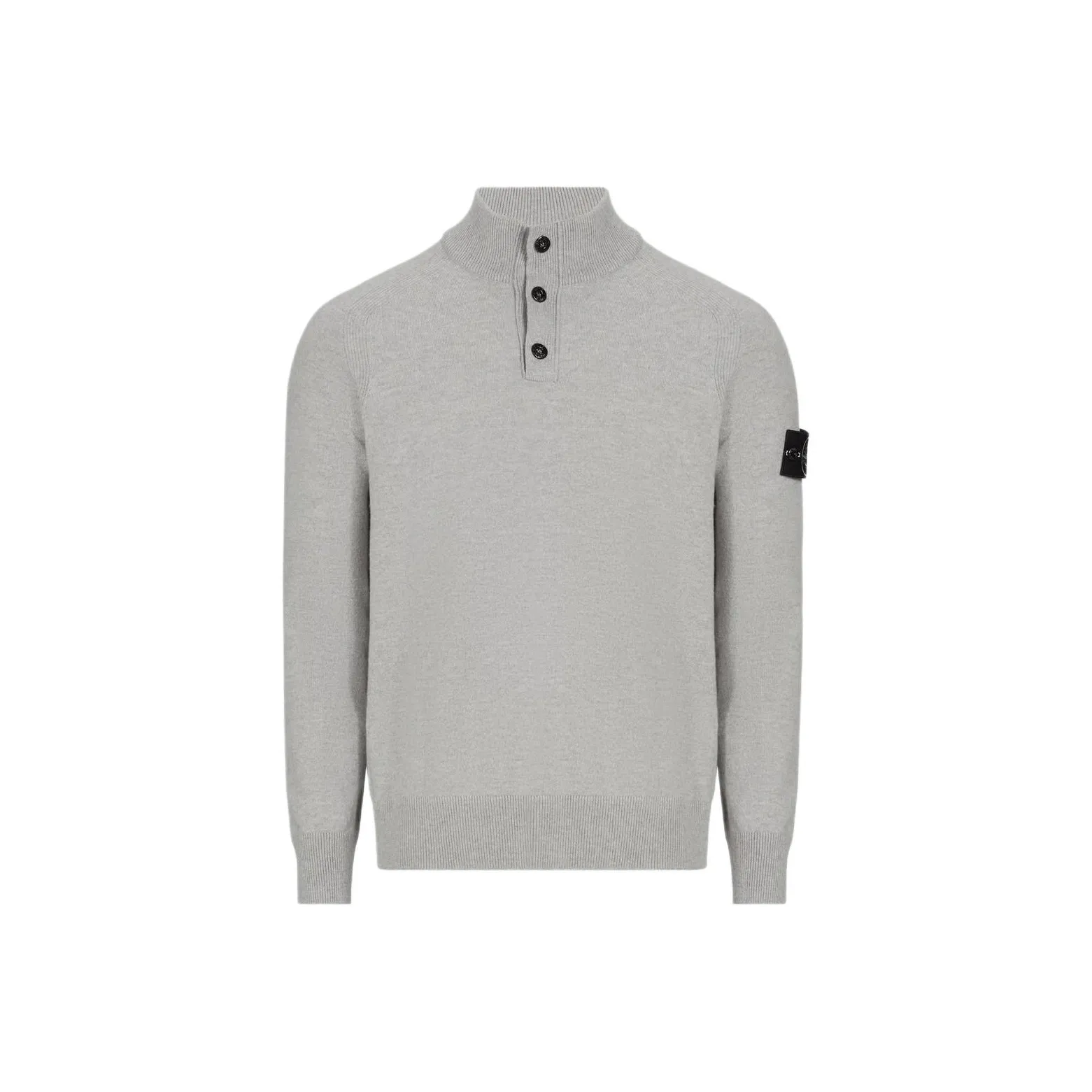 STONE ISLAND Серые Мужские Свитера