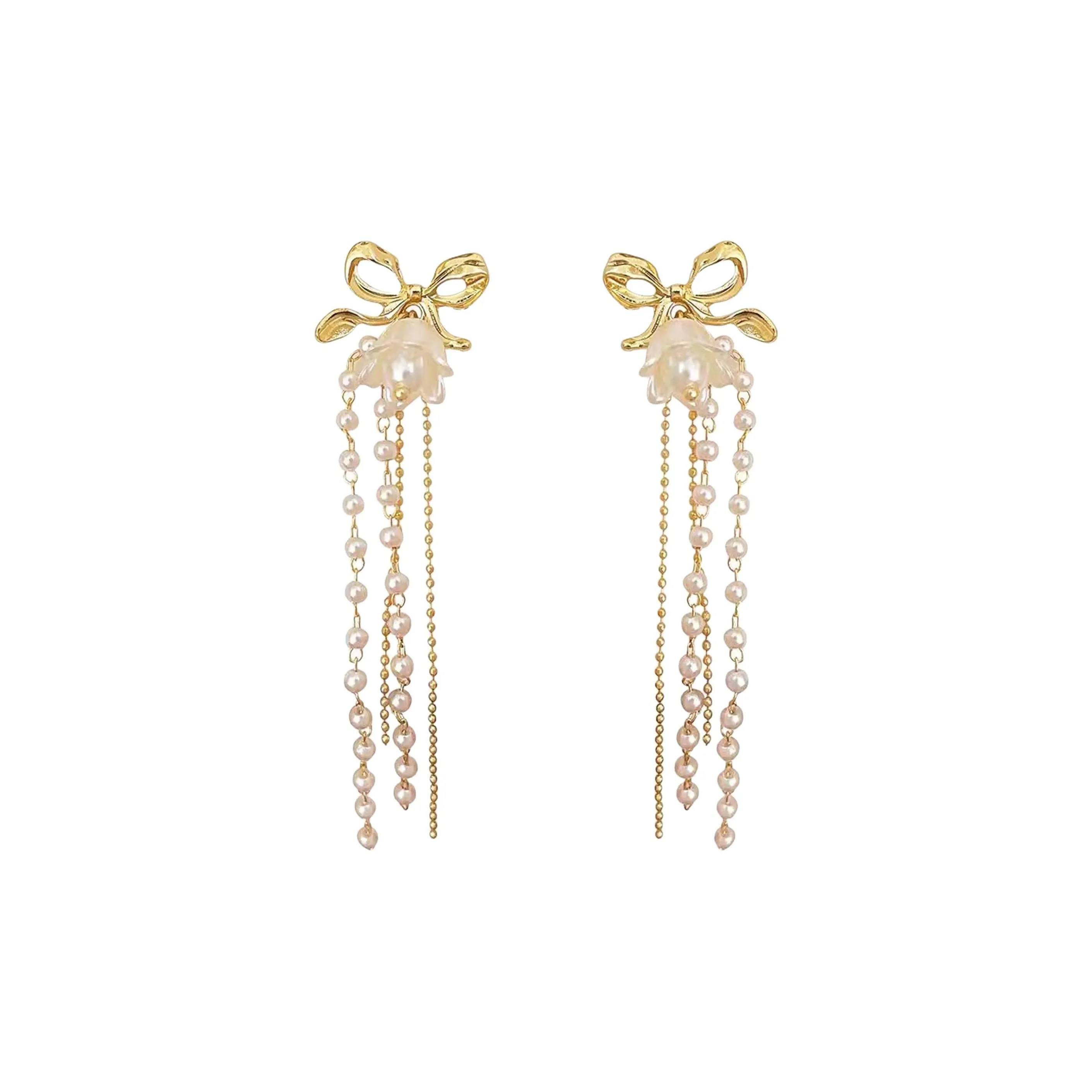 Серьги из меди и сплава LANYAO женские