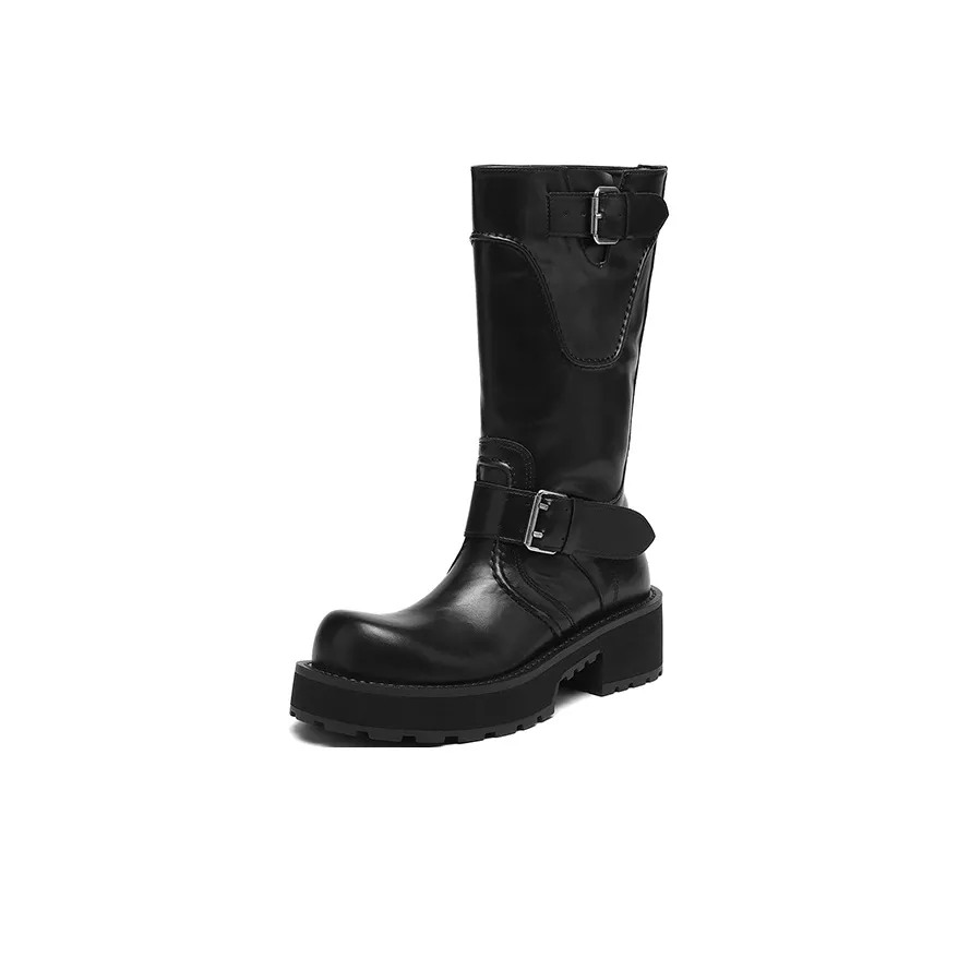 Su Yanjiao Женские высокие сапоги до колена