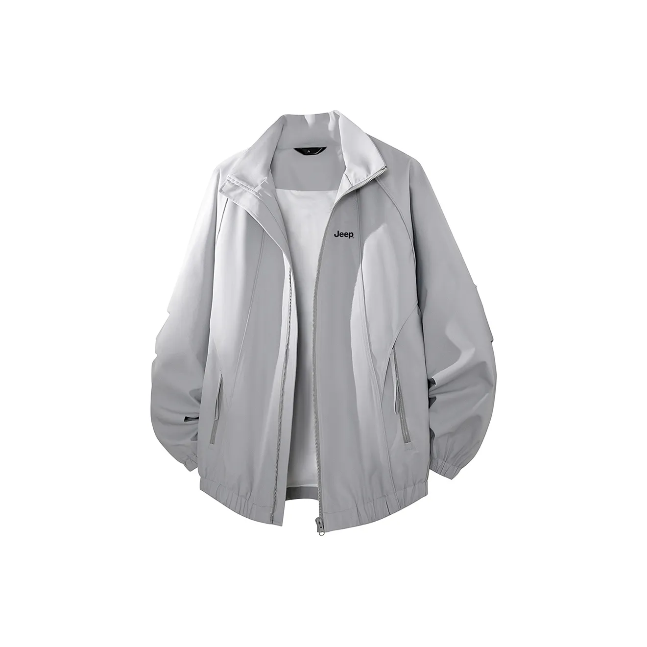 JEEP Логотип С капюшоном Длинный рукав Куртки и пальто Унисекс