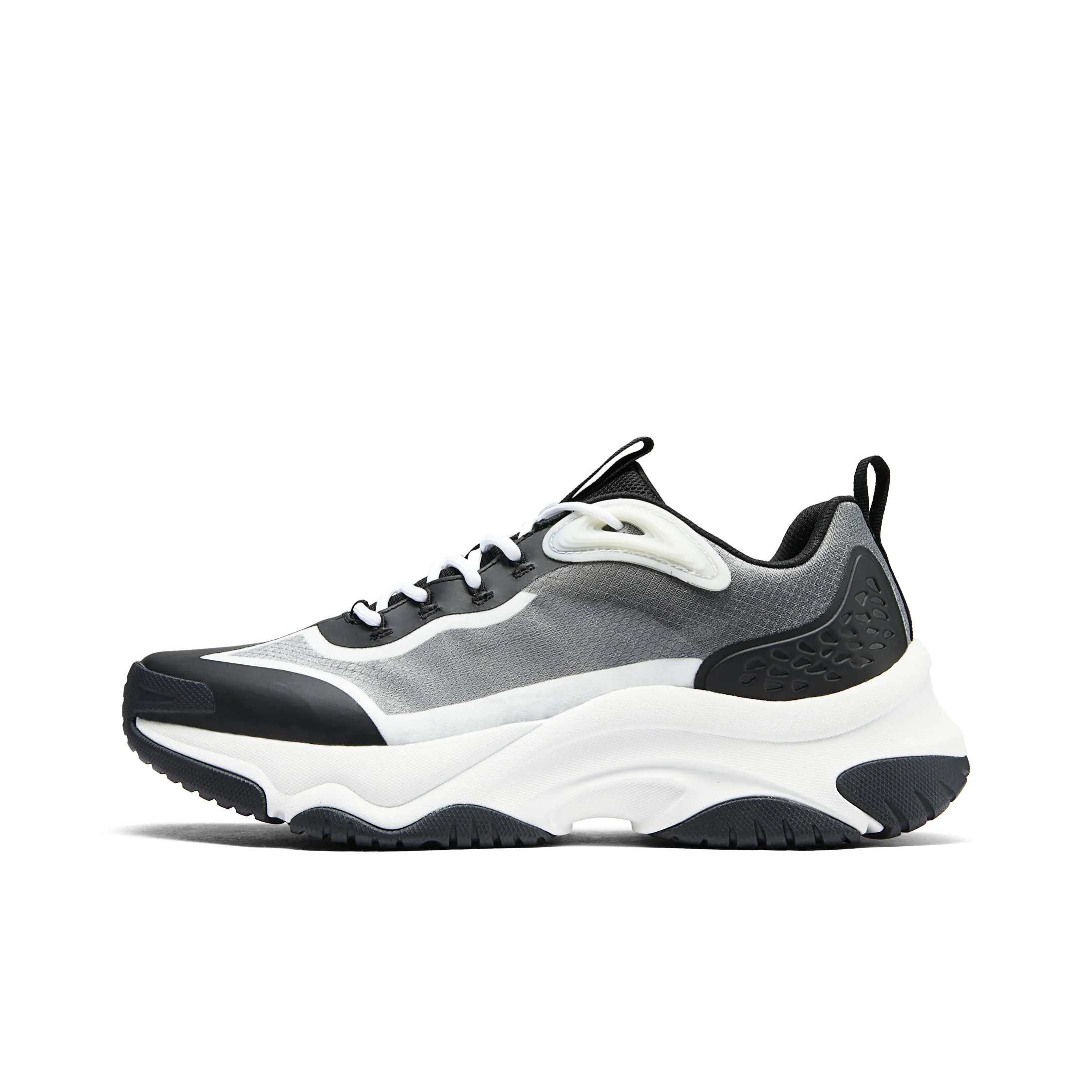 Skechers Street Collection Луна Walk Кроссовки Низкие Топы Повседневные Мужские Белые Черные