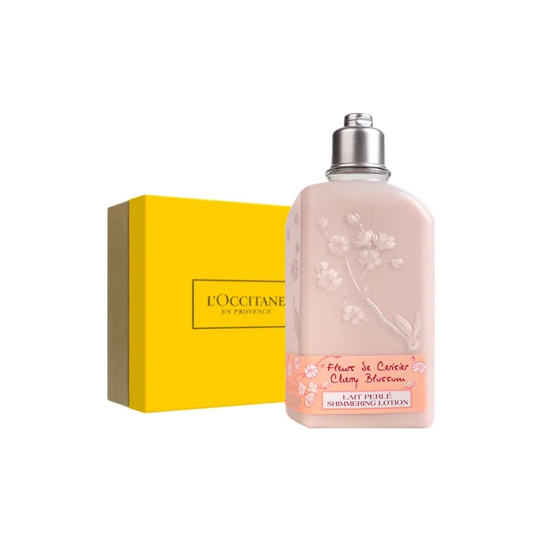 LOCCITANE Свежий Цветочный Аромат Гель для душа Успокаивающий и Освежающий 250 мл Вишневый цветок