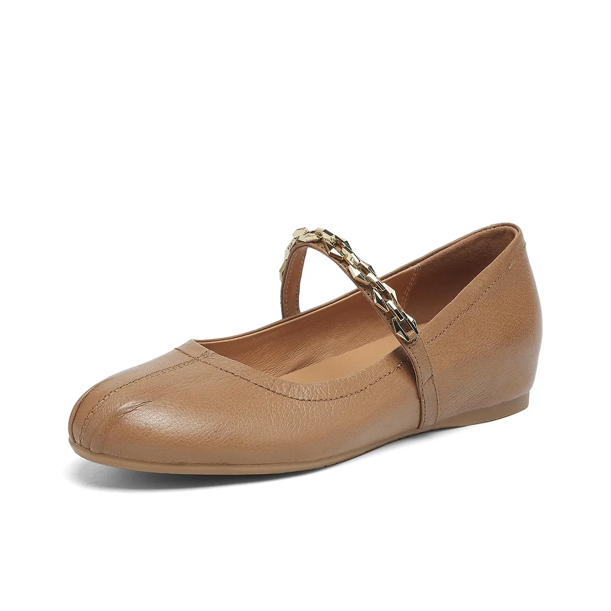 FMM Плоская подошва Туфли Мэри Джейн Женские