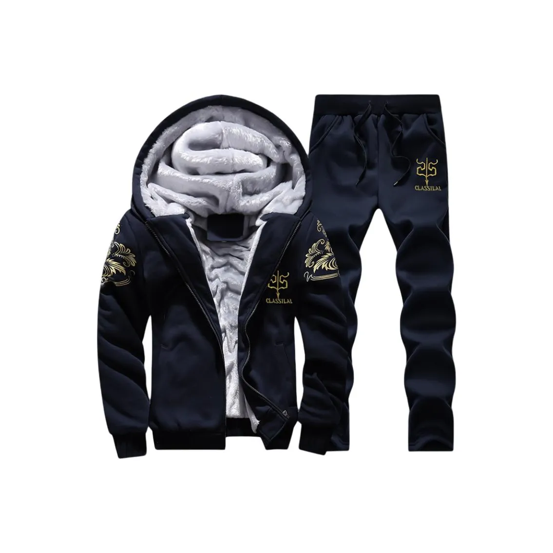 HEISU Мужские Спортивные костюмы с толстовкой