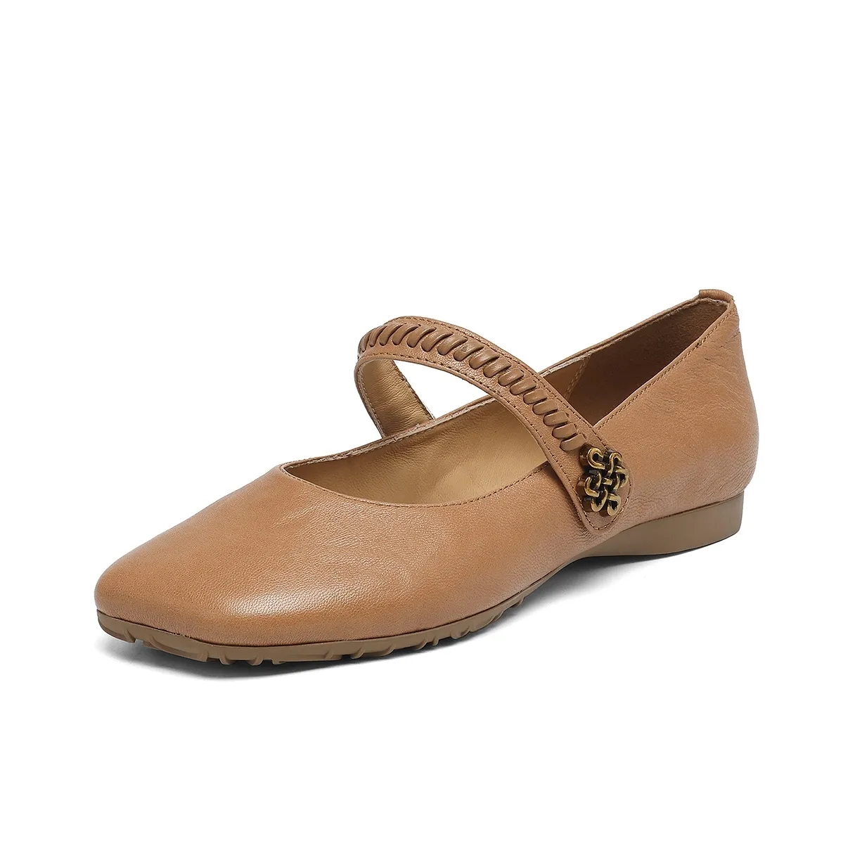 FMM Плоская подошва Туфли Мэри Джейн Женские