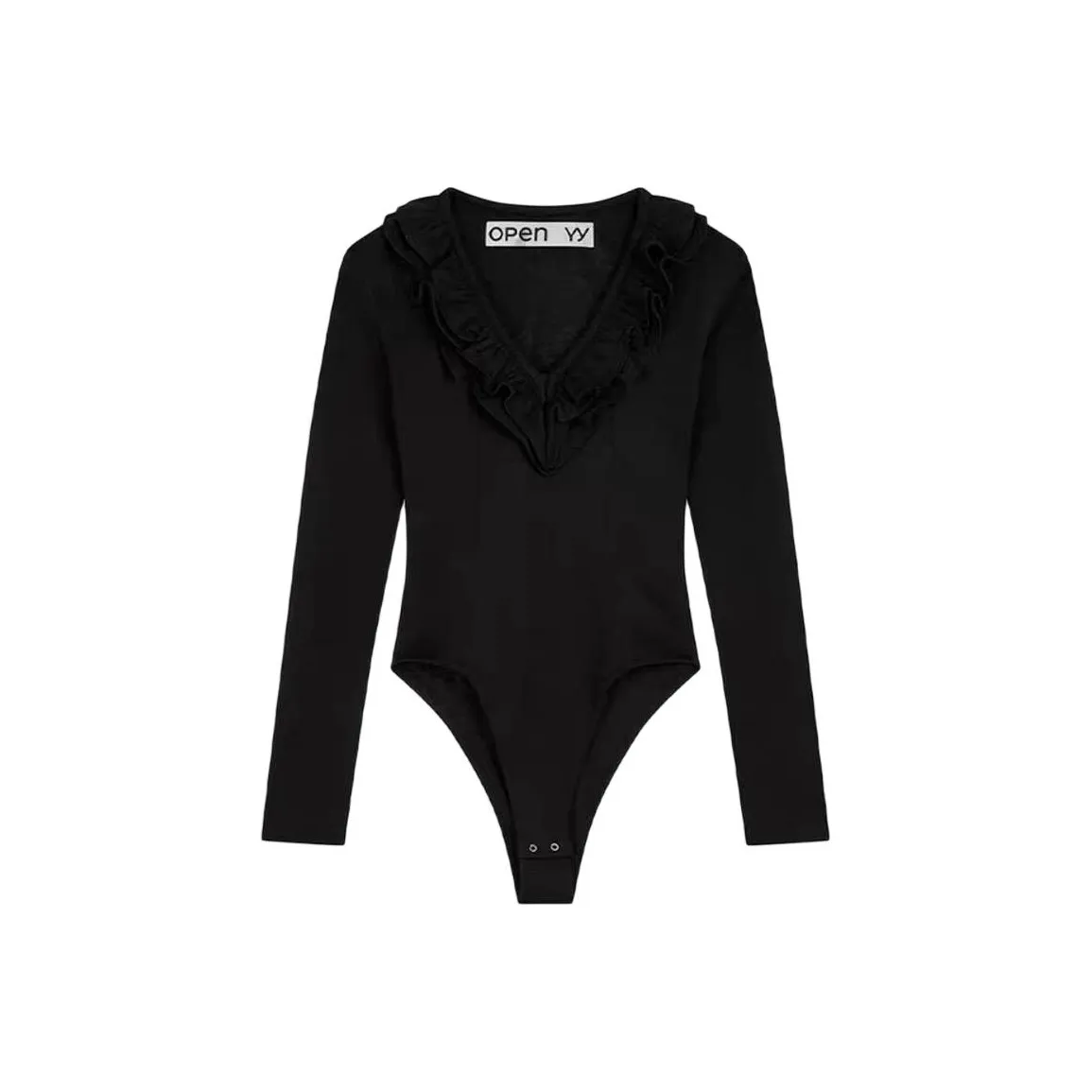 OPENyy Черный Женское боди