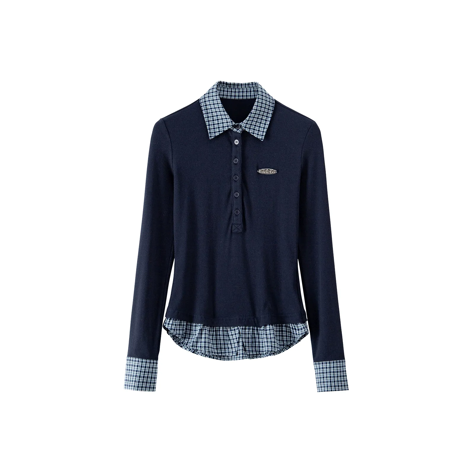 BANANA CICI Темно-синий Женские Рубашки