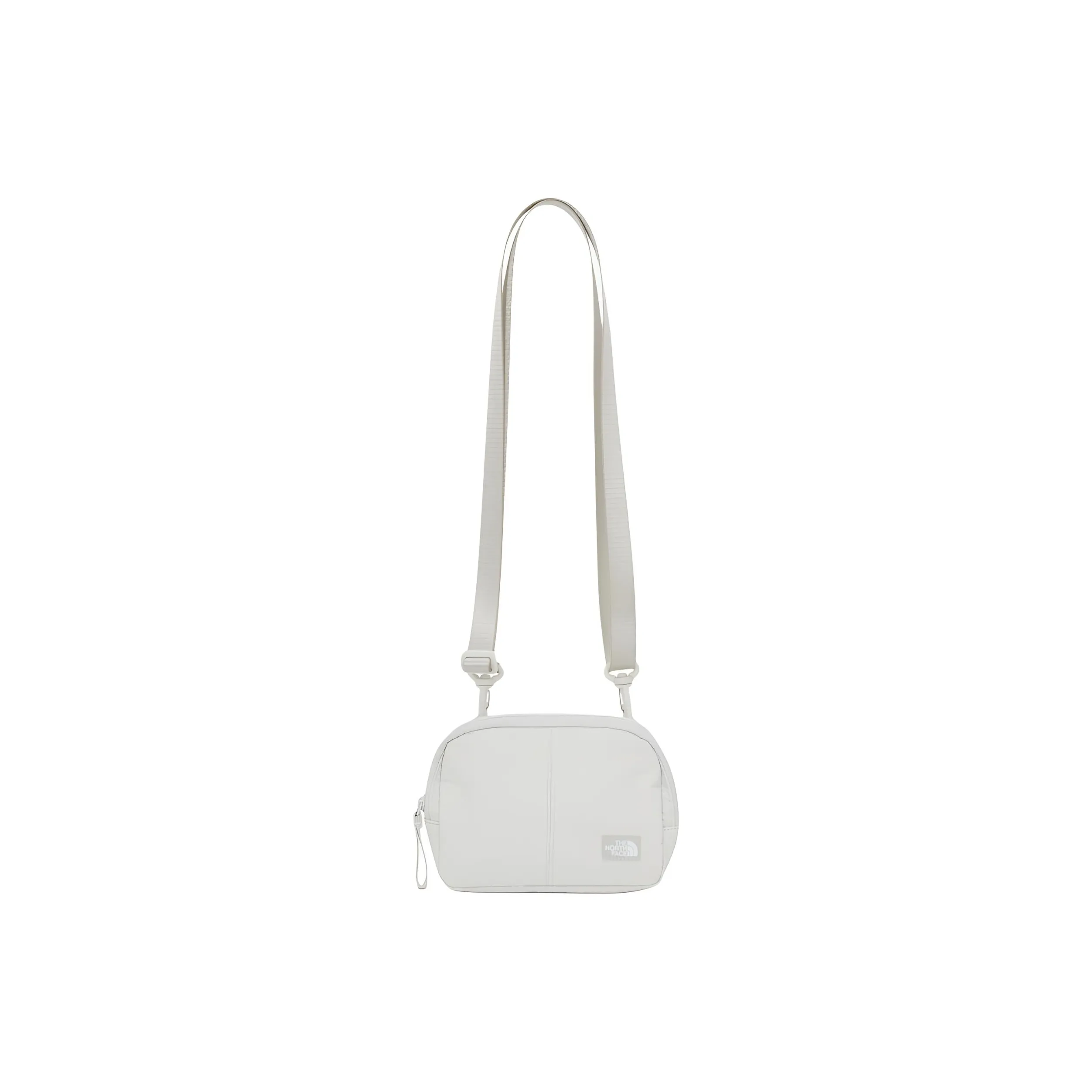 THE NORTH FACE 1L Crossbody Bag Outdoor Bag Nylon White Sand Unisex