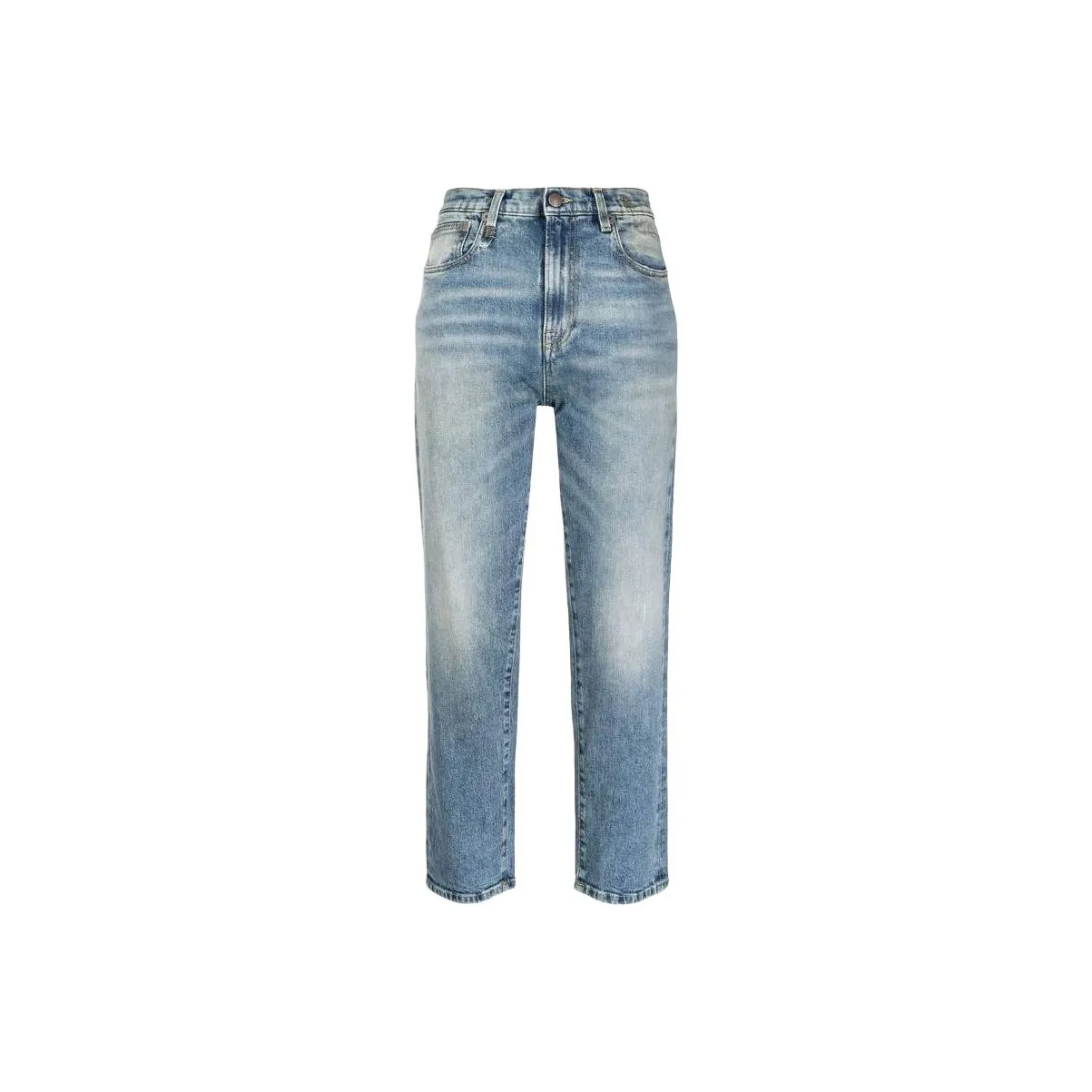 R13 High waisted Straight Leg Jeans