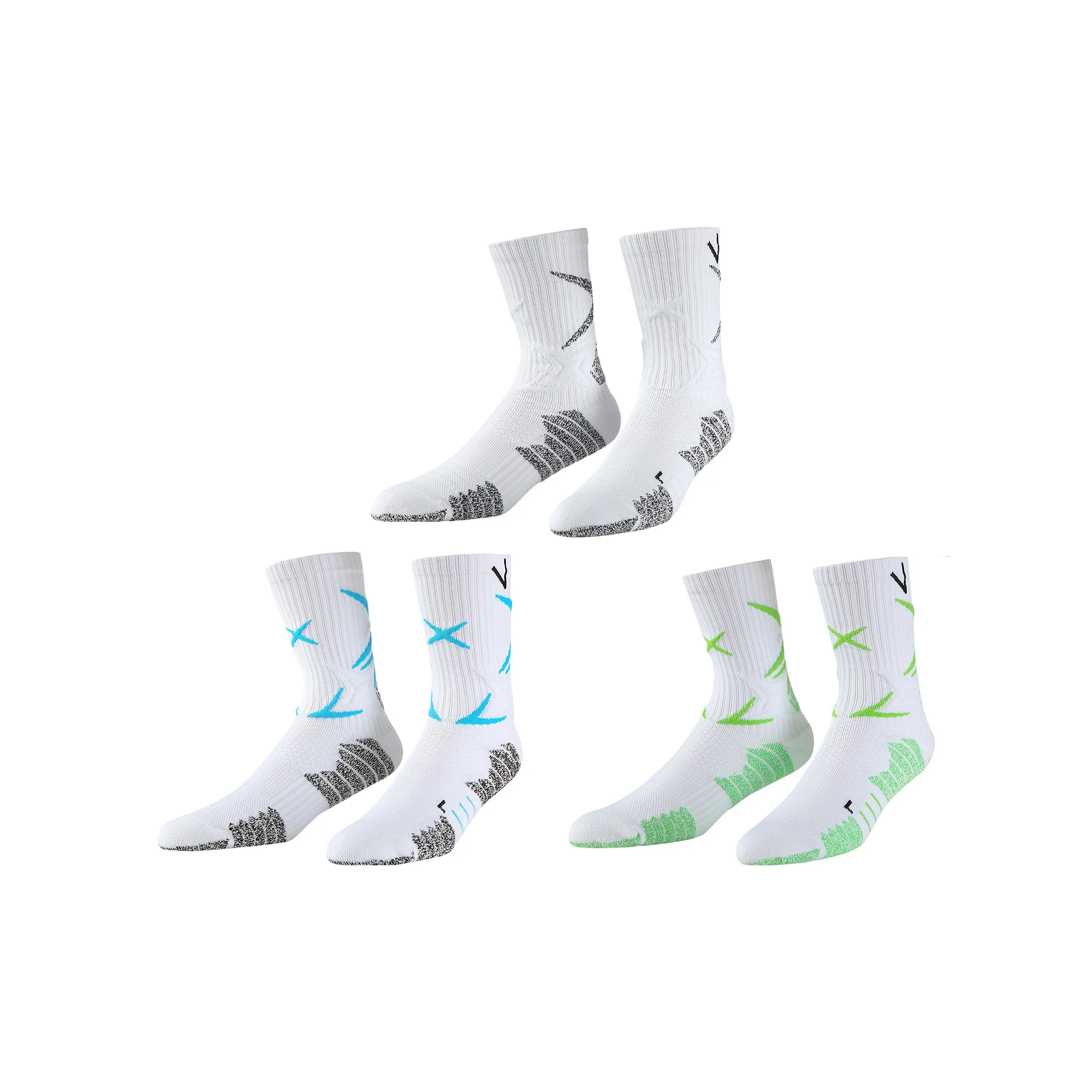 VEIDOORN Crew Socks Unisex Combo Set