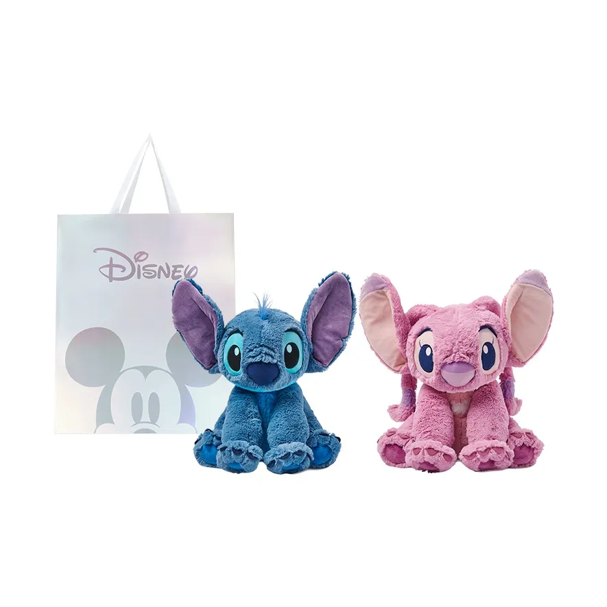 Disney Store Disney Store Stitch Angel Lilo & Stitch Collection Dolls Plush Doll 40cm/34cm Height