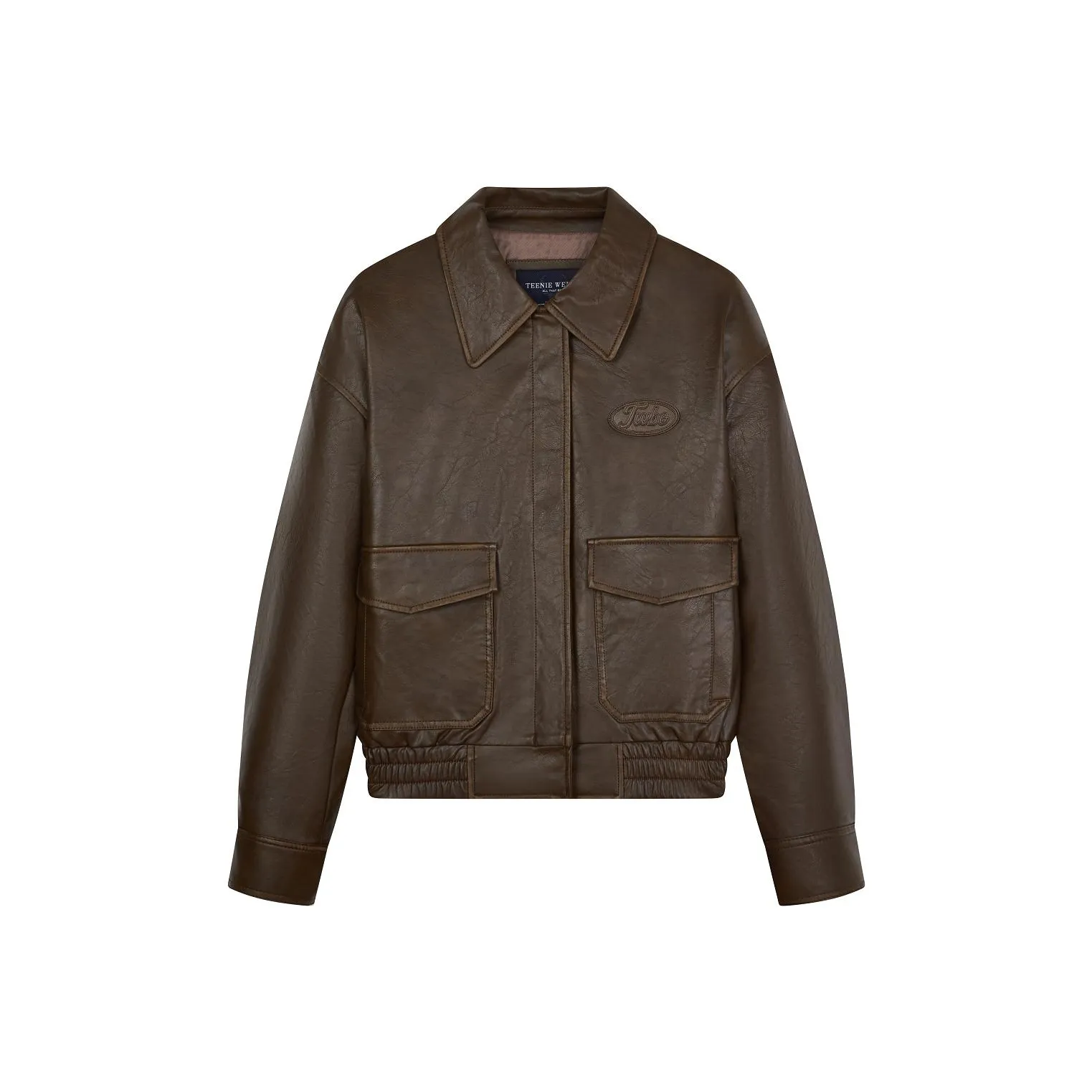 Teenie Weenie кожаная куртка женская