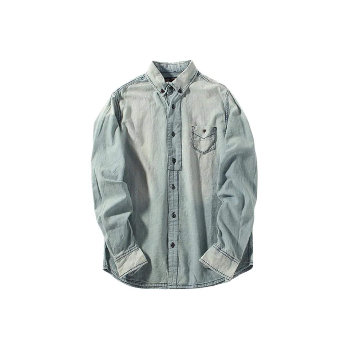 RADIUM Blue Мужские рубашки