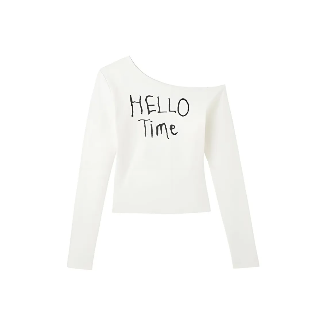 IUNOP Похудение Relaxed Off Топ на плечо Женские