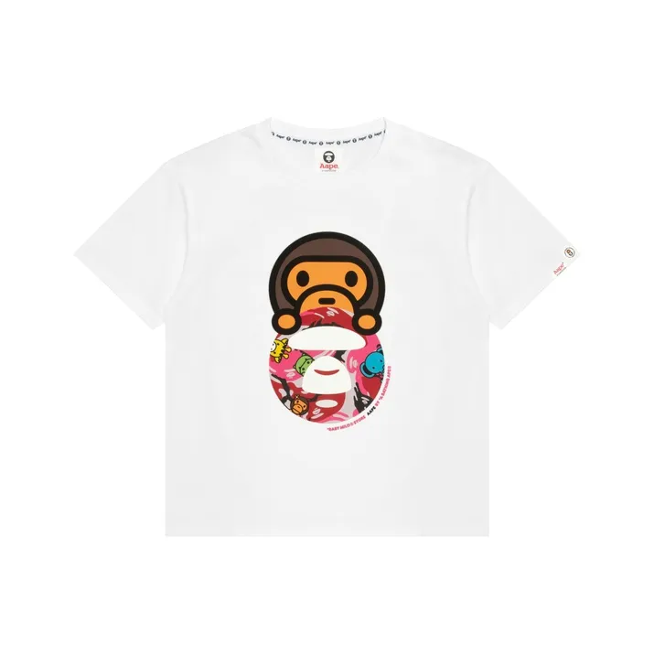 Aape x BABY MILO STORE BY A BATHING APE Рубашка для детей 3-7 лет