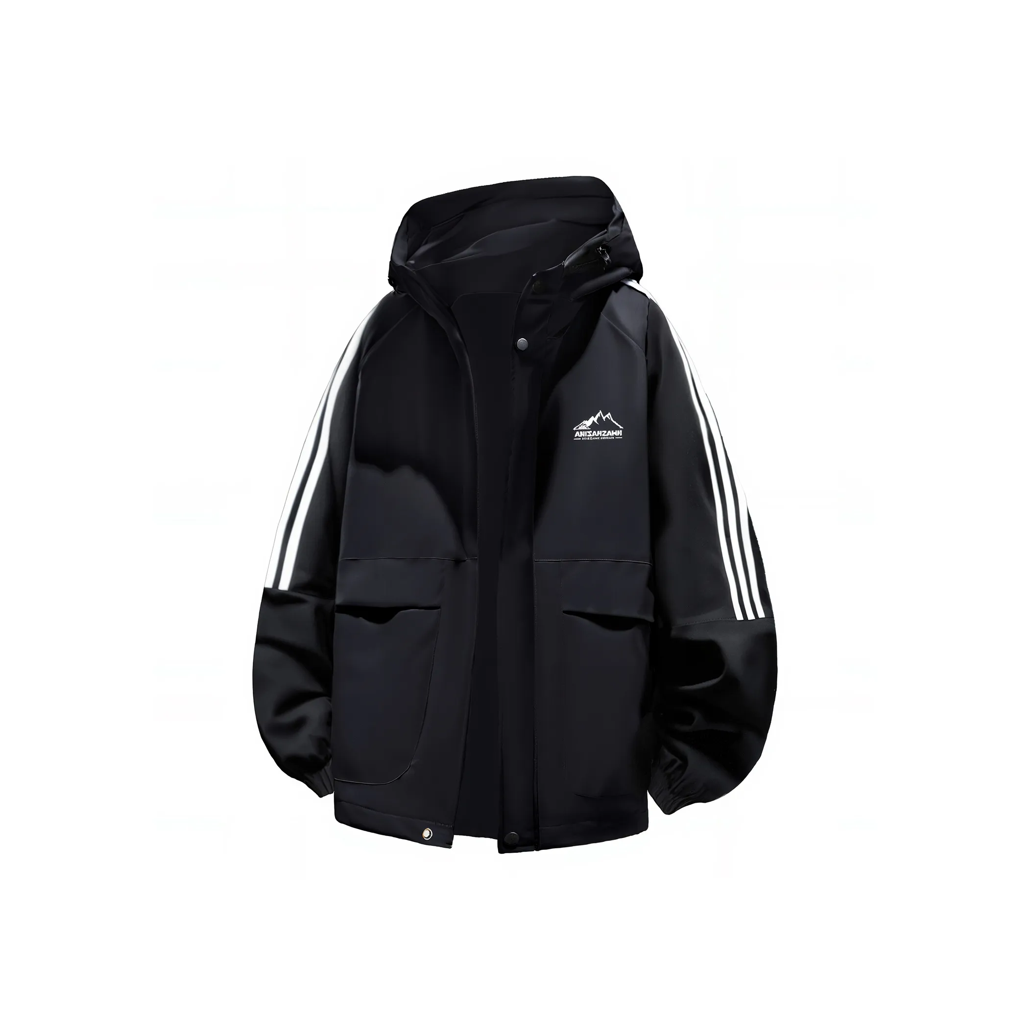 ANISAN Осенний Windbreaker Куртка с капюшоном Мужская