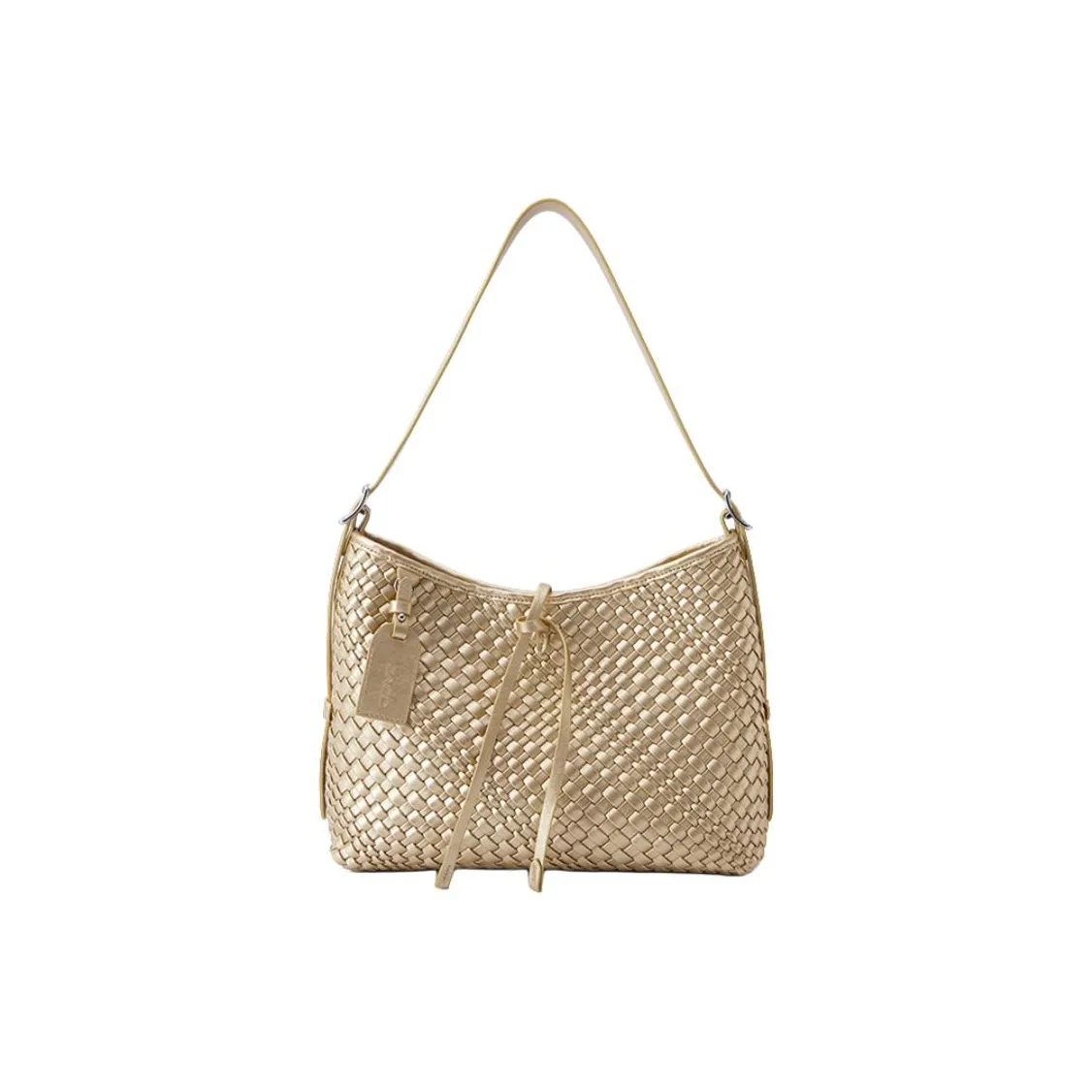 JACD ПУ (полиуретан) Сумка через плечо Стандартная Женская Шампань