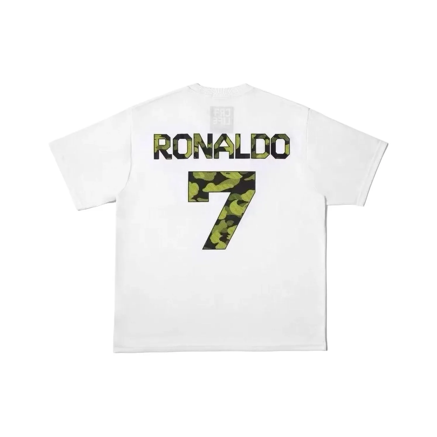 A BATHING APE x CR7 LIFE CR7 LIFE Коллаборация FW25 T-рубашка Унисекс