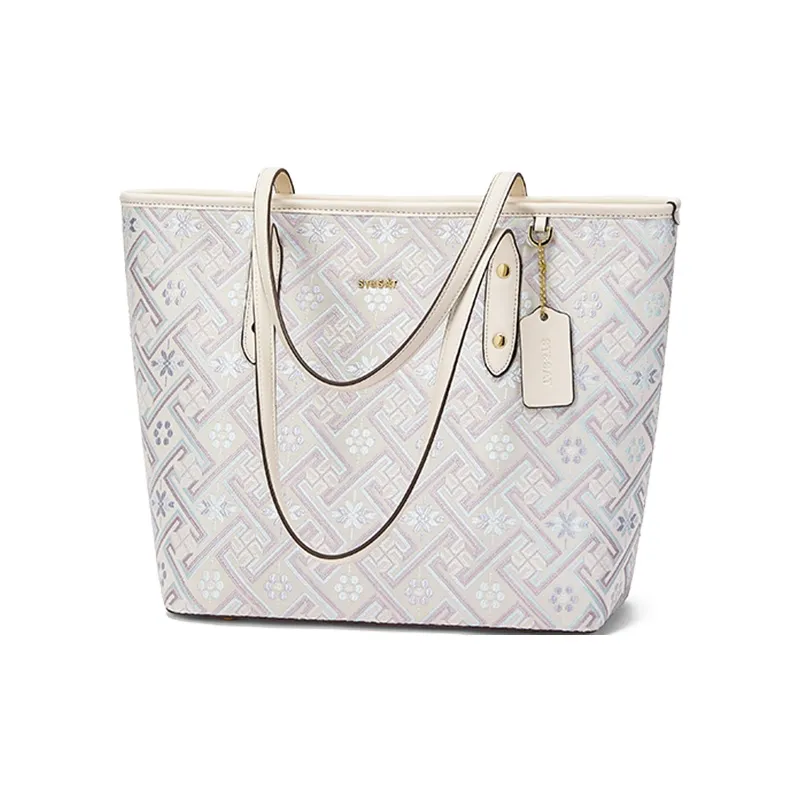 ST SAT Сумка через плечо из синтетической кожи стандартная женская белая