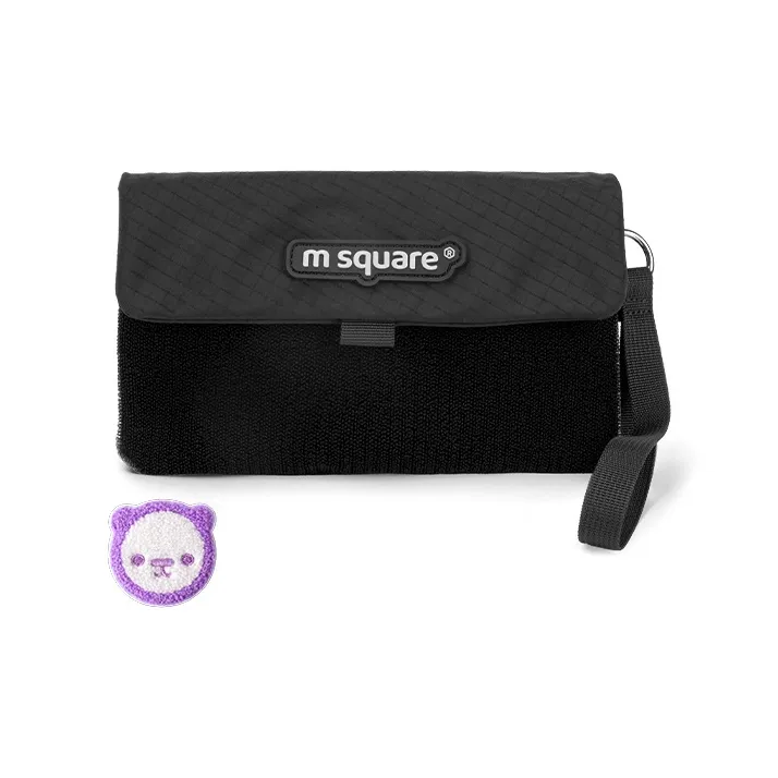 M SQUARE Нейлоновая сумка через плечо стандартная унисекс черный ананас таро фиолетовый тыквенно-оранжевый