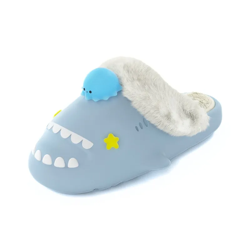 HelloSlippers Shark Winter Sharkicks Winter Jellyfish Открытый носок Тапочки Унисекс