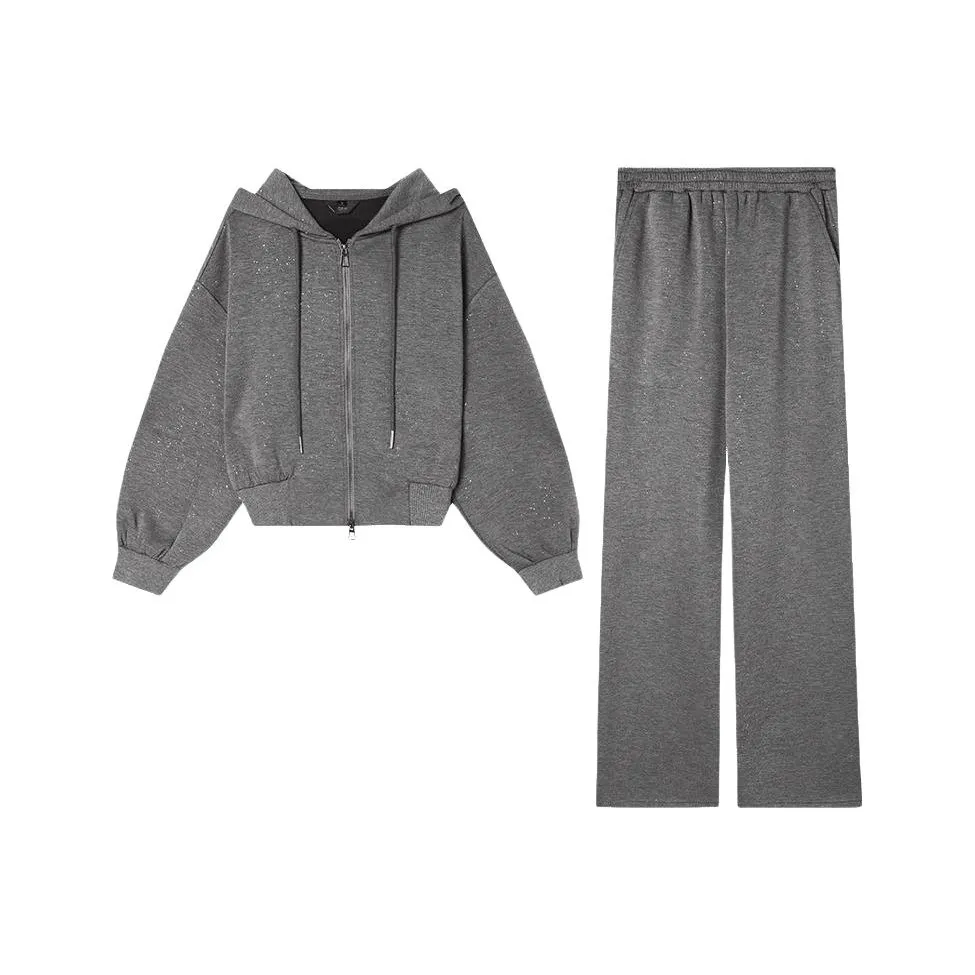 LOUISY AO Серый Женские Повседневные Костюмы